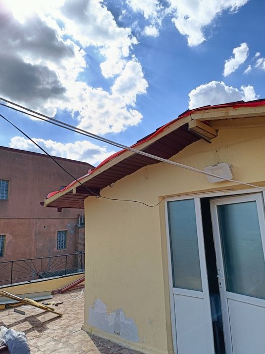 Sageac metalic, Lambriu lemn/pvc și reparatii