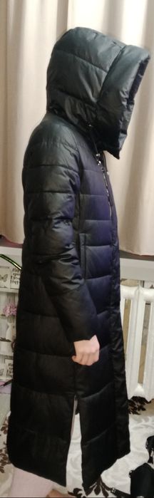 Длинное зимнее пальто