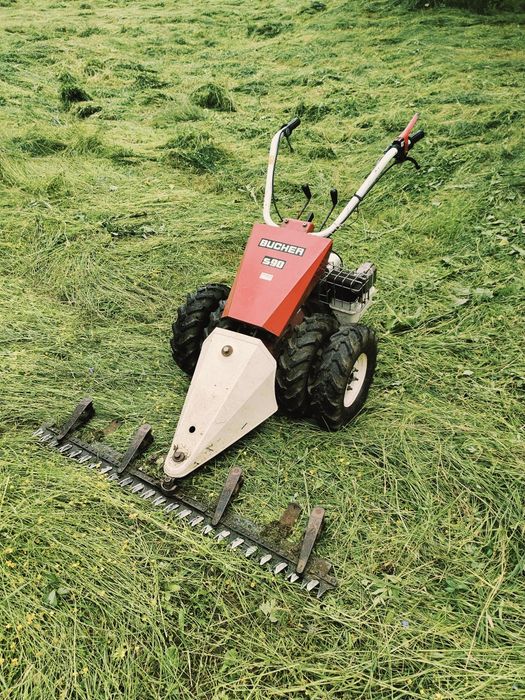 Motocositoare Bucher S90, Masa tăiere 1,25 m, Motor Kawasaki