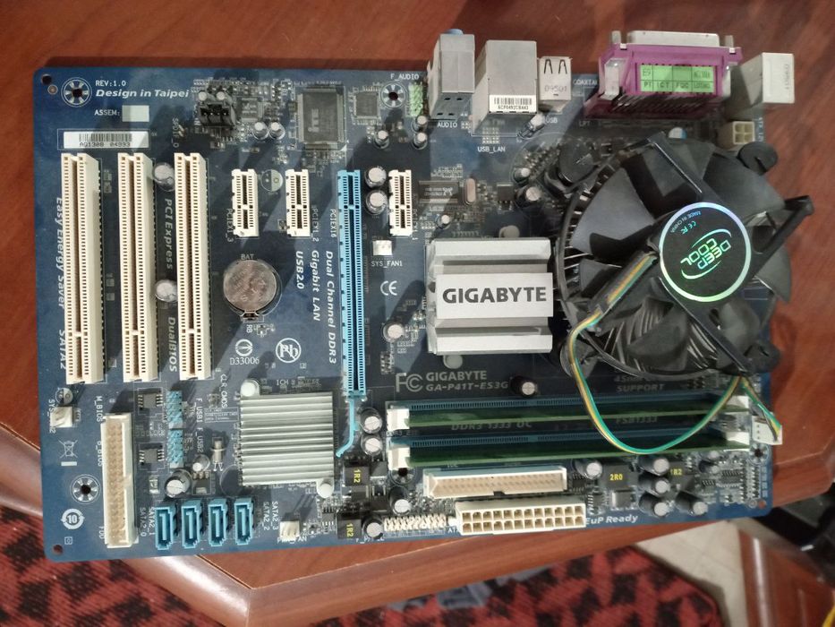 MSI H61 core i3 GIGABYTE P41t