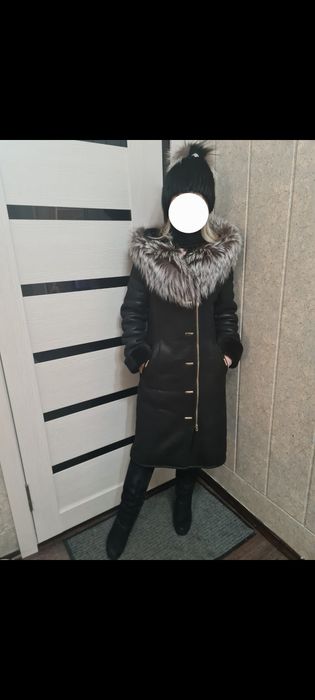 Натуральная дублёнка, размер 42-44