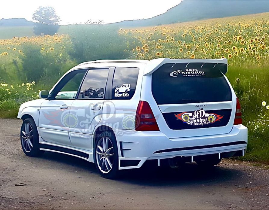 Бампер задний Custom HDTuning Subaru Forester SG