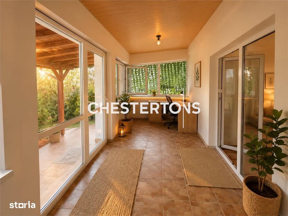 For Sale Casa Corbeanca Sos.UniriiTeren 1.172 mp Gradina de poveste Po