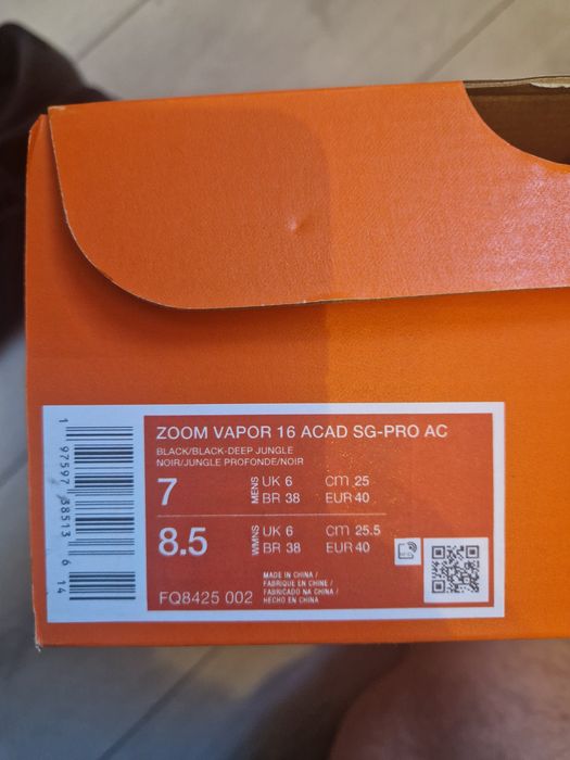 Ghete fotbal nike zoom vapor 16 ACAD SG-PRO marime 40