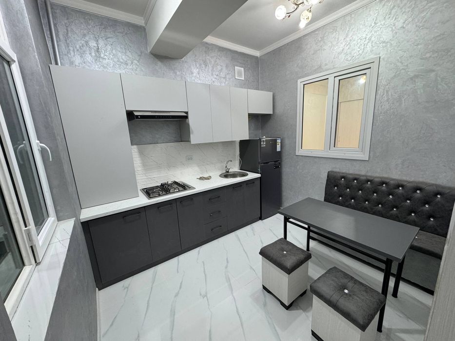 6-мкр.да жойлашган 2 хонали квартира ижарага берилади