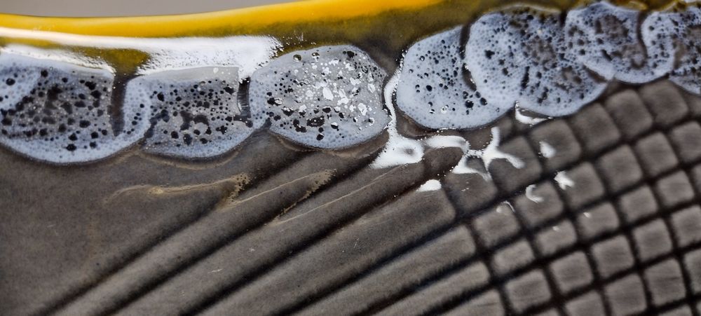 Винтидж керамично плато за сервиране или декорация Vallauris, Франция.