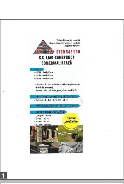 Capace stalpi,Intervale gard