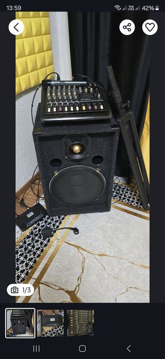 Музыкальный апаратура сатылады