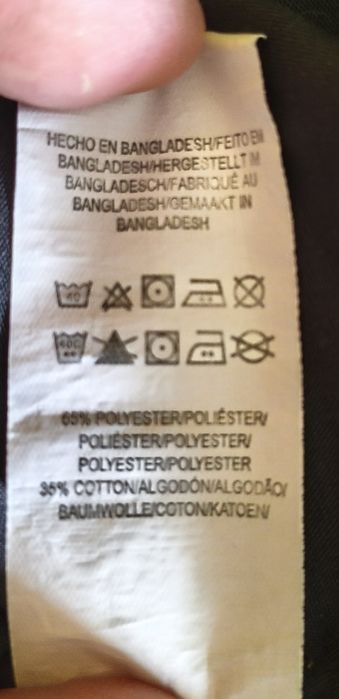 Cămașă bărbătească neagră măsura 42 regular, Cedarwood