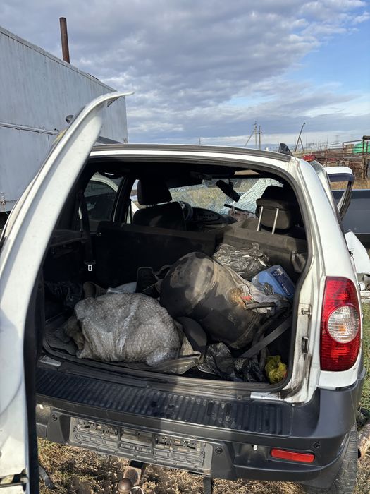 Шевроле нива , авариайрая