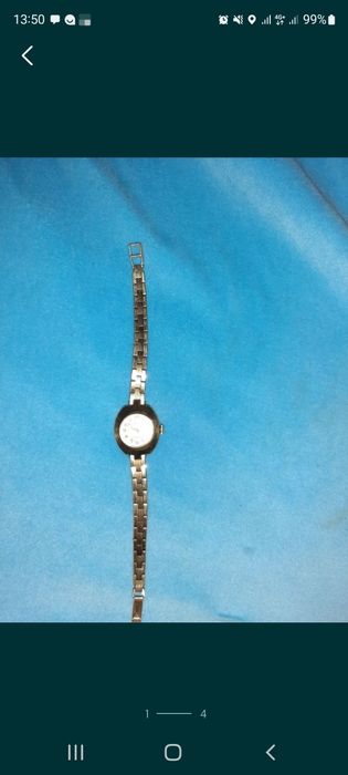 Позолоченные часы