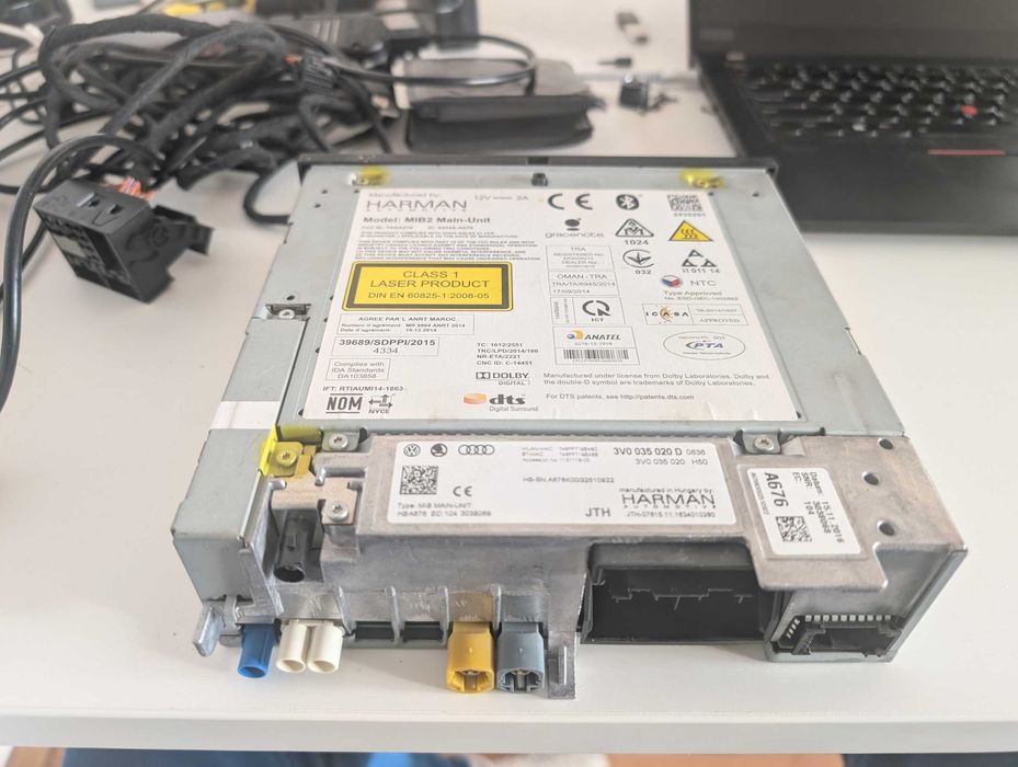 GPS Navigatie Radio Skoda Superb MIB2 High Harman  Kodiak Carplay Andr