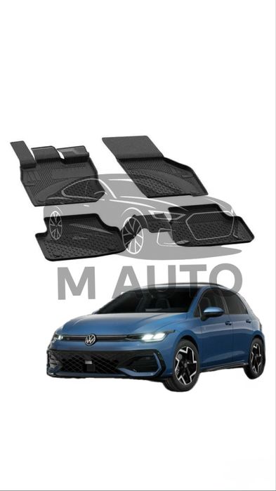 Гумени стелки Sahler за Фолкваген Голф 8 (2021г +)