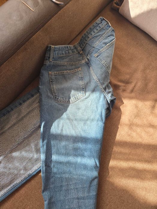 Дънки с камъни Pull&Bear