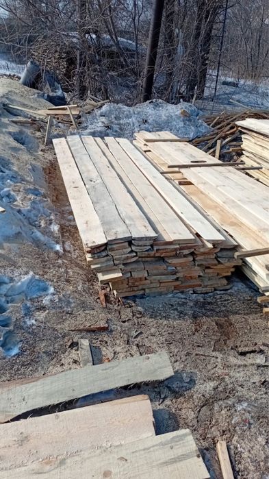 Доски обрезной не обрезной