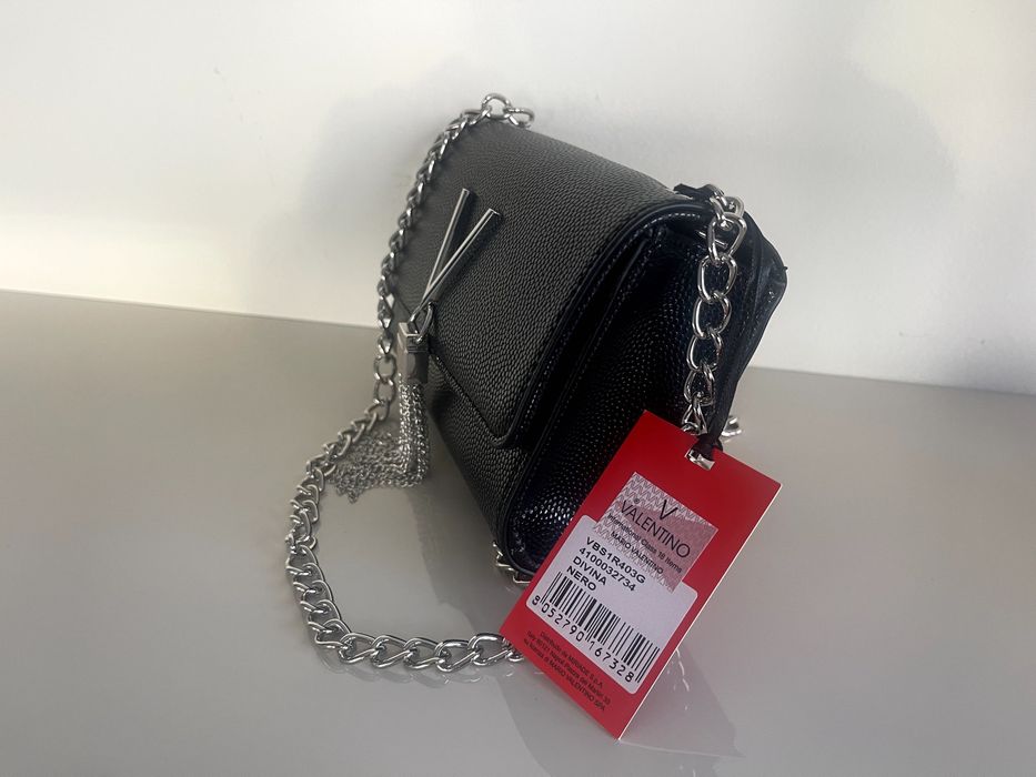 Valentino By Mario Valentino Divina Мини Клъч дамска чанта – черна