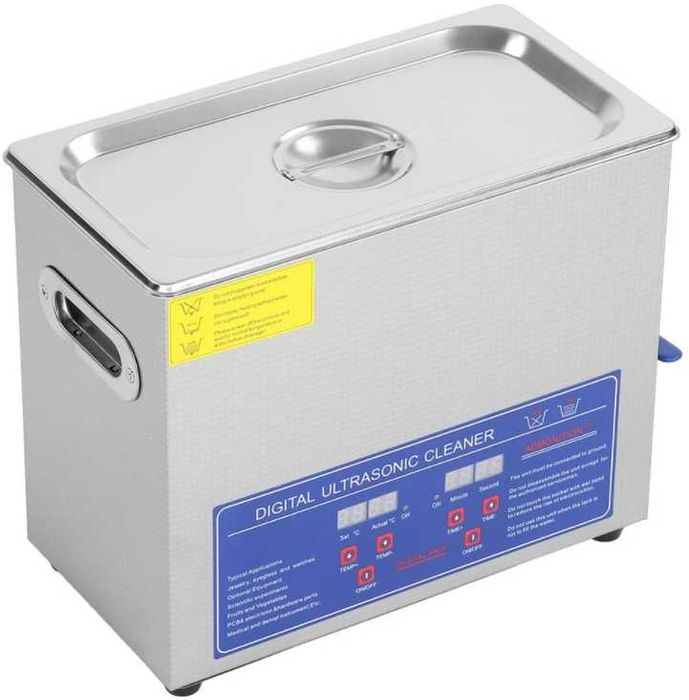 6л Ултразвукова дигитална почистваща вана Гаранция 2г