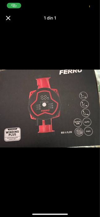 Pompa de circulatie Ferro GPA III