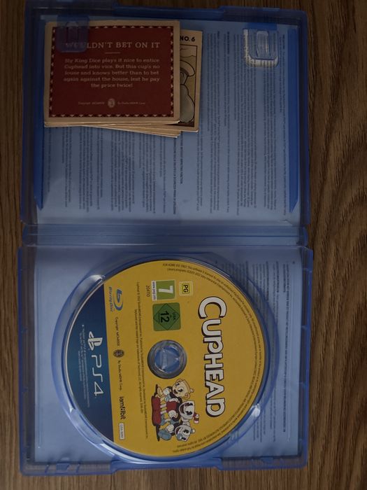 cuphead диск на пс4