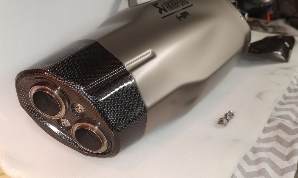 Akrapovic HP r1200gs r1250gs