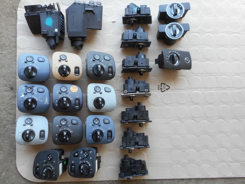 Ключове за фарове копчета бутони копчета и управления от Мерцедес