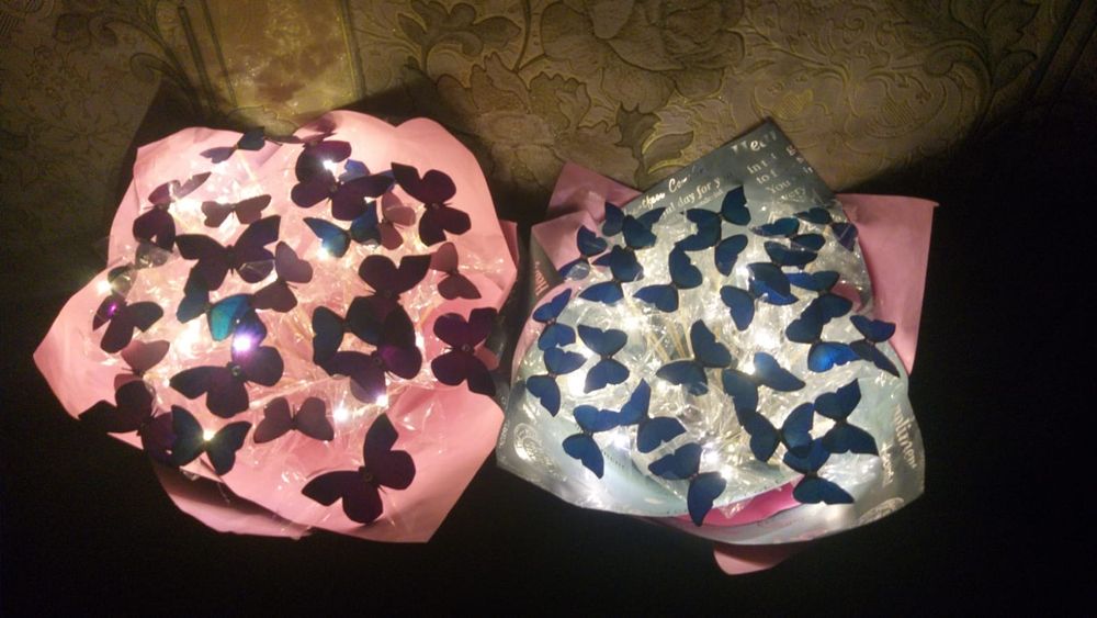 Букет из бабочек