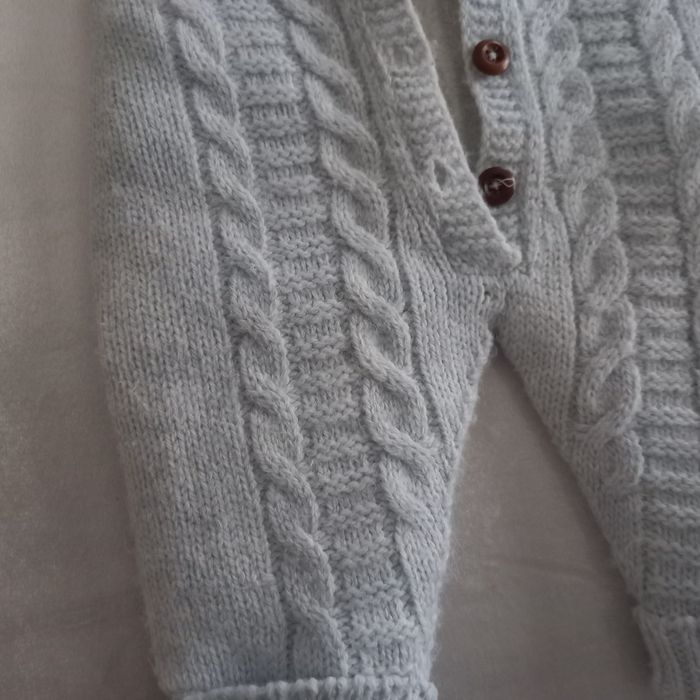 Вязаный комбинезон