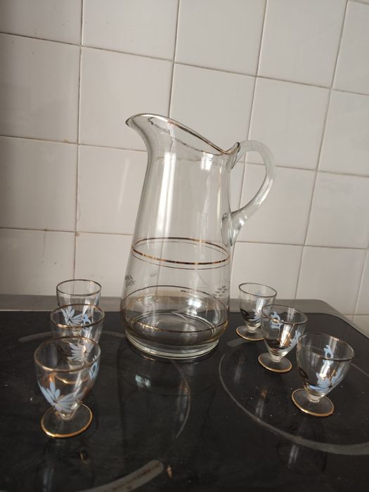 Сервиз кристални чаши