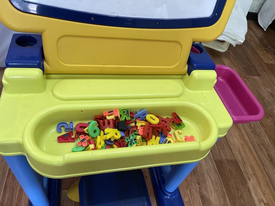 Детская мебель Playgo Парта-доска для рисования с табуретом