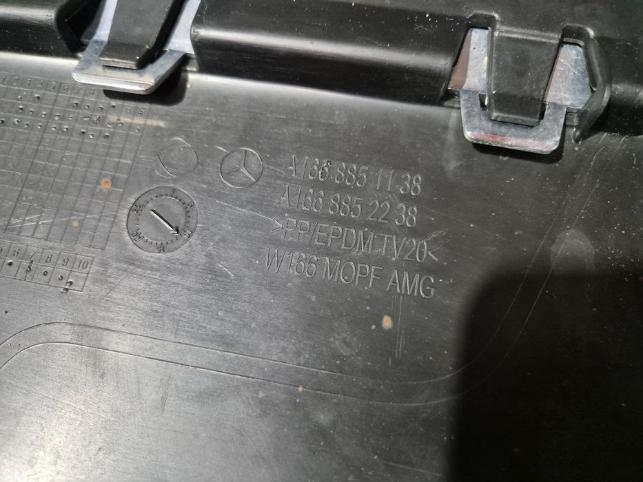 Дифузьор AMG Mercedes GLE W166  Мерцедес ГЛЕ