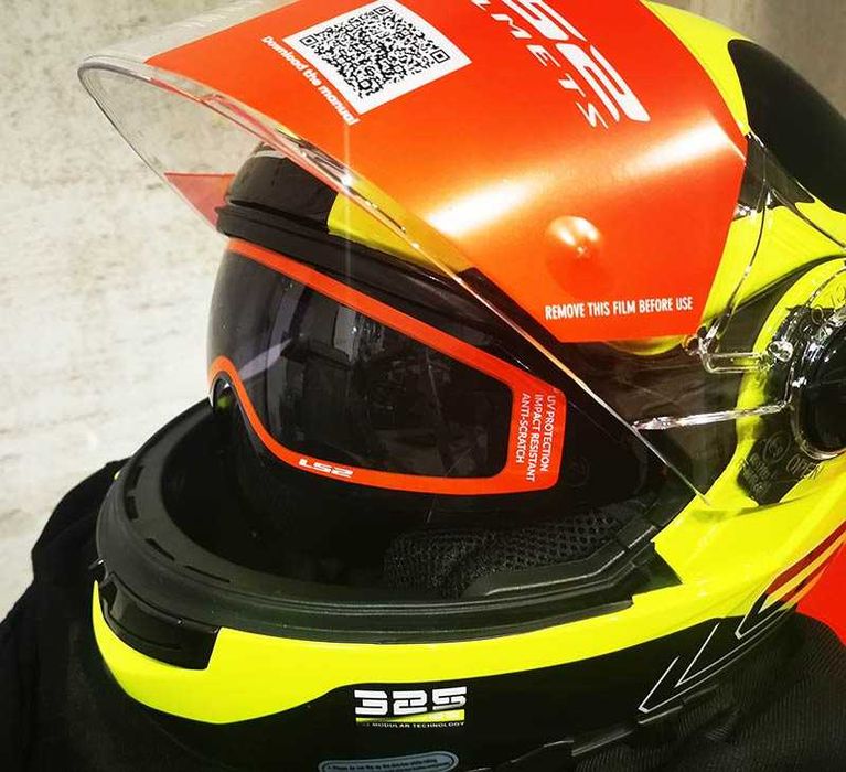 НОВА модуларна КАСКА шлем LS2 STROBE размер XS за мотоциклет , АТВ