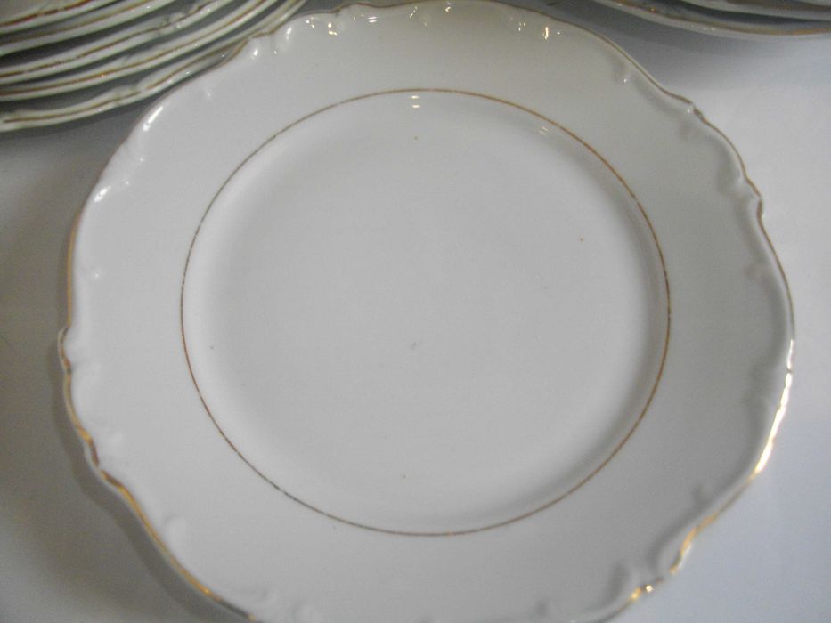 BAVARIA-Herlet Jacob-Немски Порцелан-Чинии-ф190-ф250мм-Барок Релеф