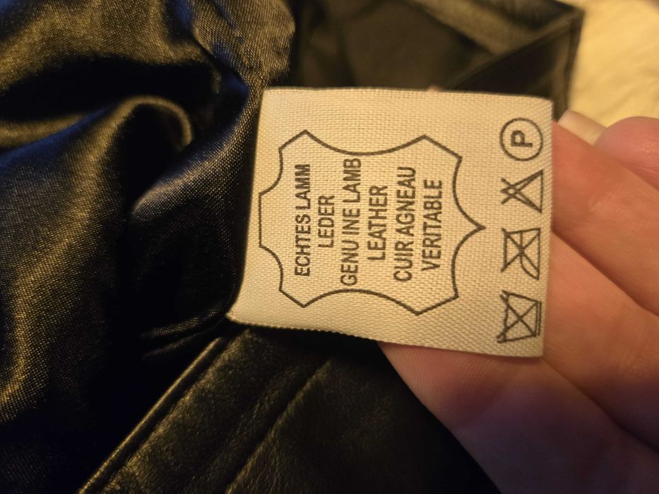 Geaca, haina, parpalac, jacheta piele naturala barbati marimea 50