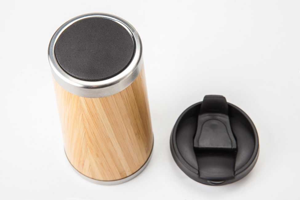 Термо чаша с бамбуково покритите - ЗИМНА ПРОМОЦИЯ