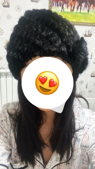 Шапка норковая новая