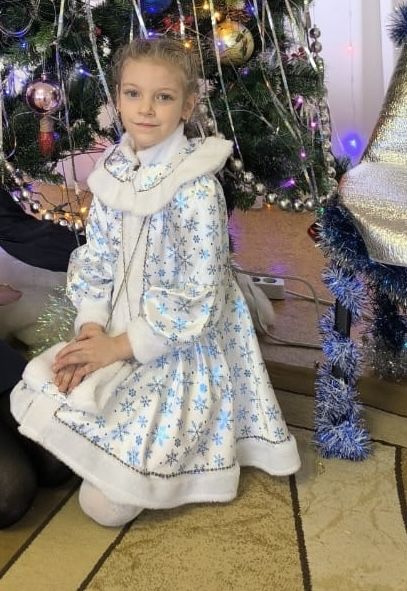 Платье снегурочки