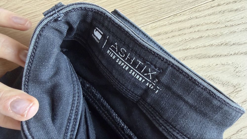 G-Star RAW Ashtix High Super Skinny W25 L30 оригинални дамски дънки