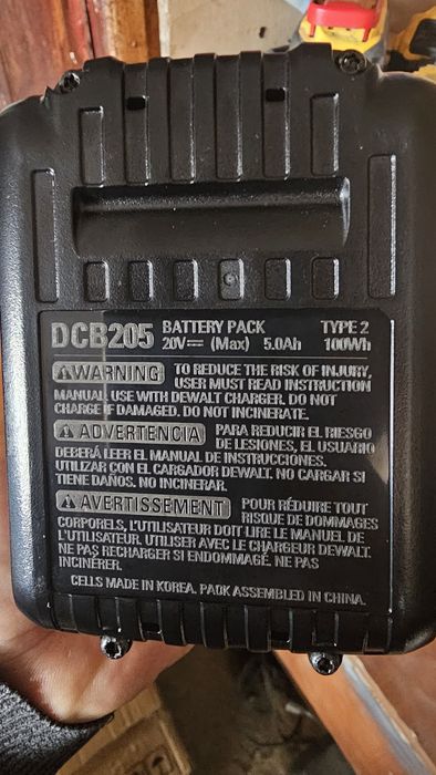 Аккумулятор Dewalt
