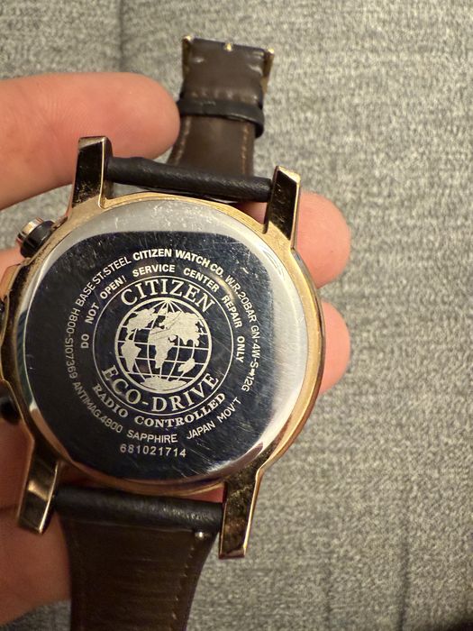 Citizen eco drive radio controled