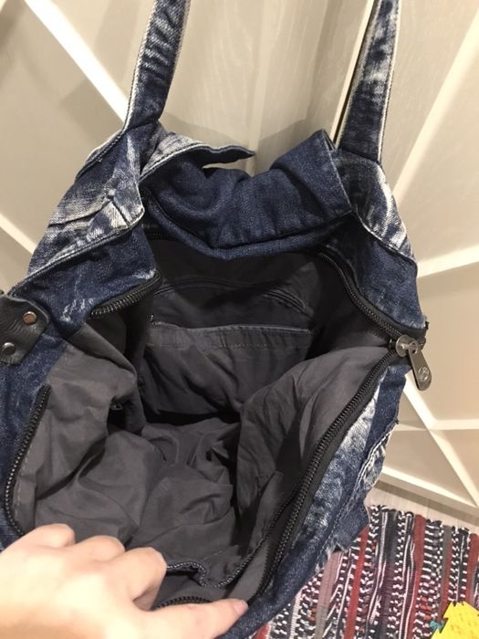 Джинсовая сумка ручная кладь