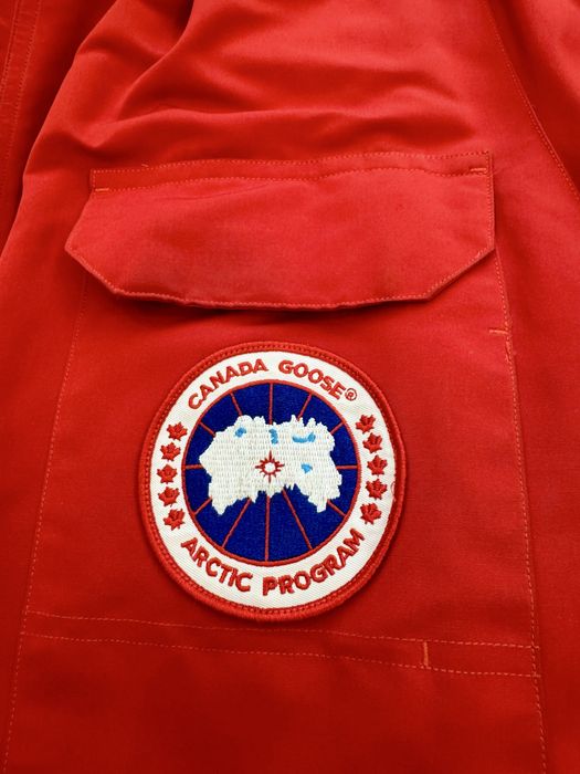 Canada goose expedition parka red