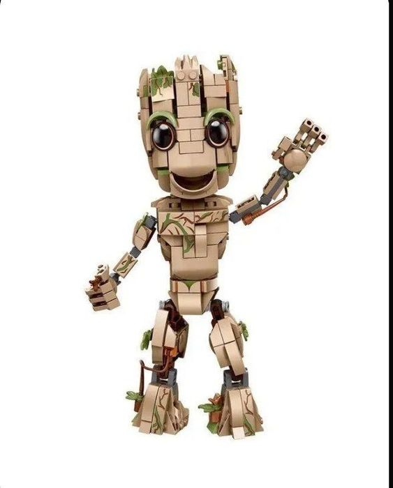 Конструктор "MARVEL. Я Есть Грут" (475 деталей)