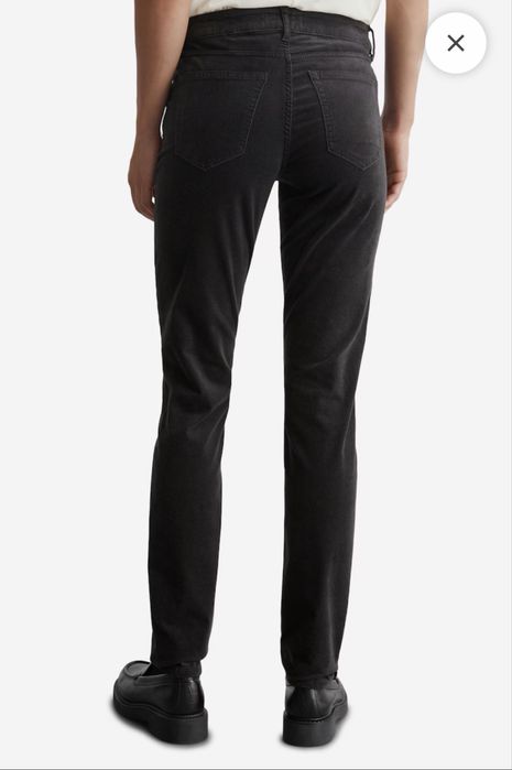 Черни дънки Marc O’Polo Lulea slim mid waist