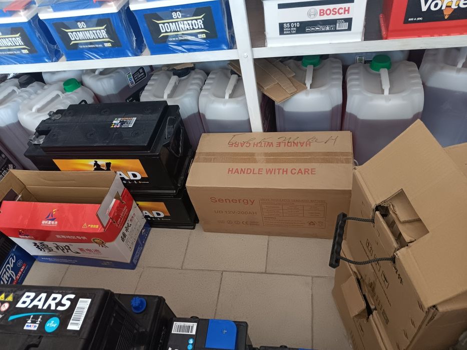 Аккумулятор для автомобиля и Солнечный