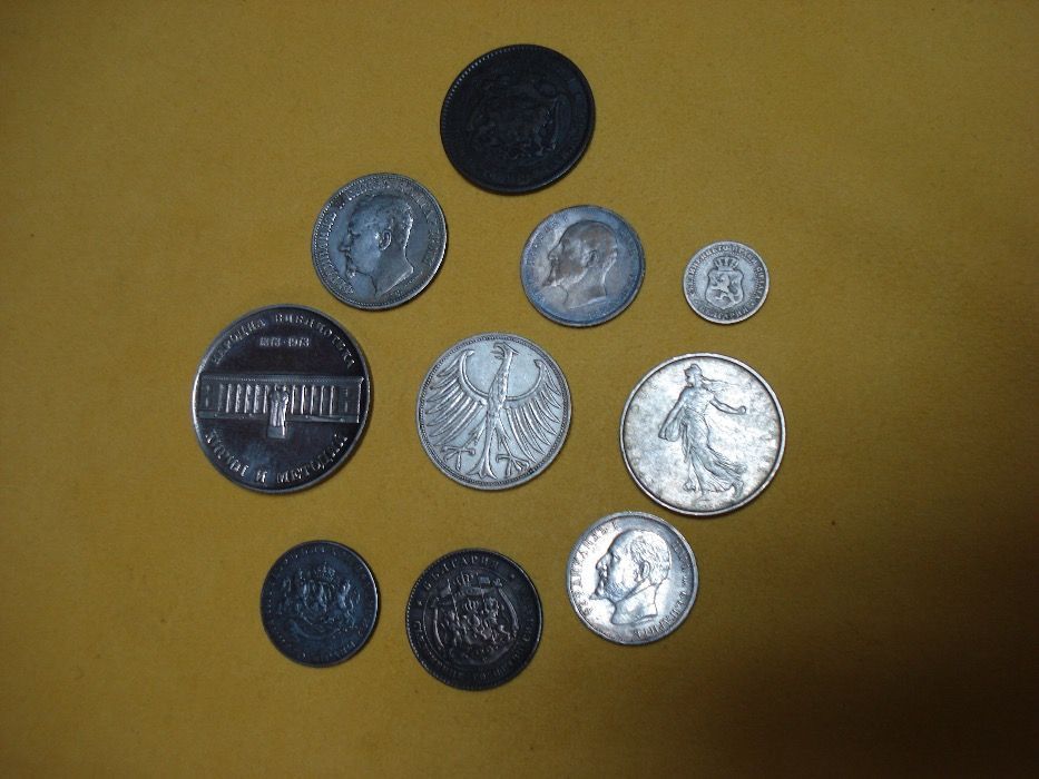 ДОБАВЯМ-ОЩЕ-още-Изкл. рядка колекция монети 50ст/1 лв 1916 г+всички др