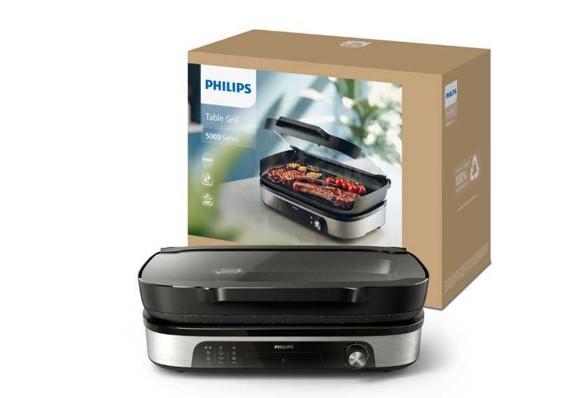 Електрическа настолна скара Philips Series 5000 HD6212/90, 2400 W