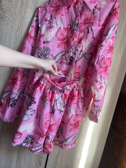 Комплект къси гащи и риза LBD