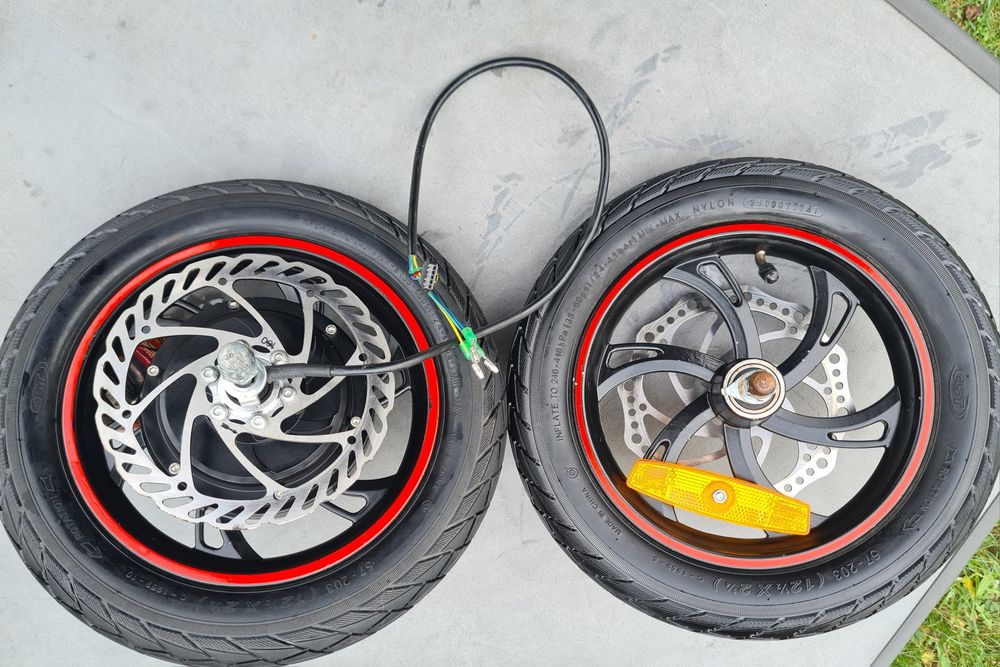 Roti trotineta bicicleta electrica 36v/500w si 36v/350W. 12 inch