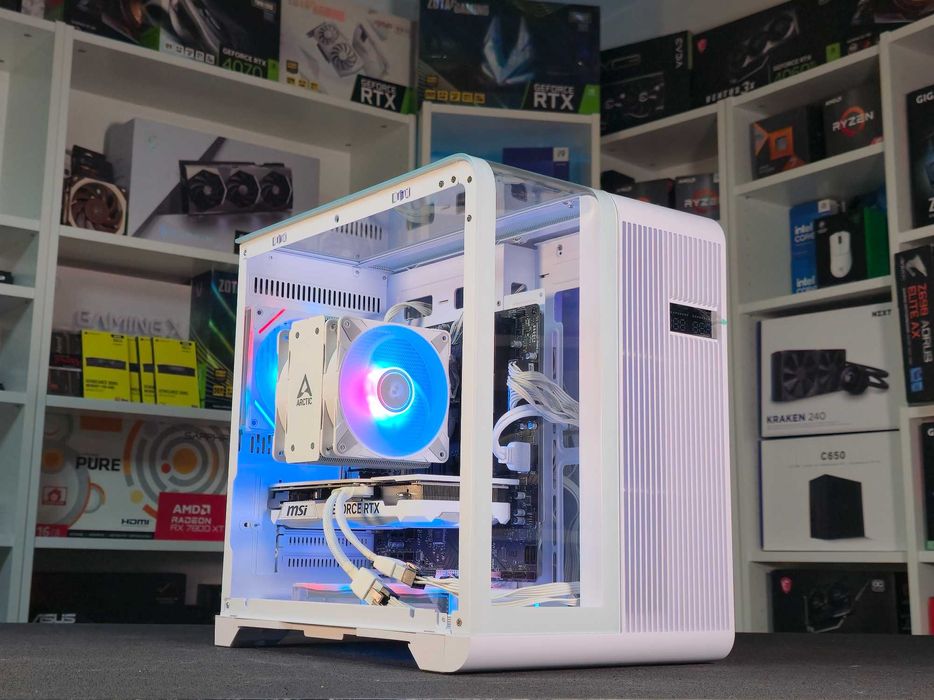 PC i7 RTX 4070 SUPER 32GB DDR4 3200MHz NVMe 512GB PCIE