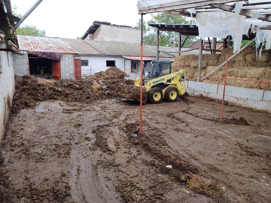 Услуги с бобкат и самосвал